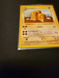 Pokemon Dugtrio 19/102 -Base Set Shadowless- NM/LP - Image 2