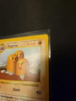 Pokemon Dugtrio 19/102 -Base Set Shadowless- NM/LP - Image 4