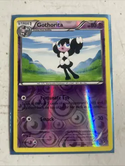 Pokemon TCG | XY Furious Fists gothorita 40/111 Reverse holo - Image 1
