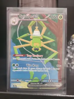 Pokemon TCG Spidops EX 243/198 Illustration Scarlet & Violet Base Set - Image 1