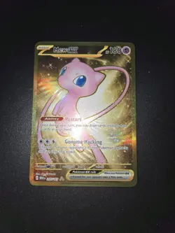 Pokemon Mew ex 205/165 Full Art Secret Rare Holo Scarlet & Violet 151 EX 180 HP - Image 2