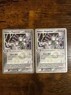 2006 Pokemon World Championships Holon’s Magneton 22/113 Lot of 2 LP Cards - Image 2