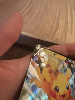 Pokemon TCG Pikachu V SWSH285 Black Star Promo NM - Image 2