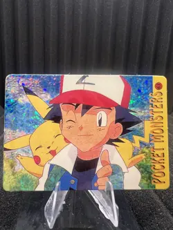 Pokemon Vintage Pocket Monsters Vending HOLO Prism Sticker Bandai 1999 Nintendo - Image 1