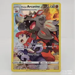 Hisuian Arcanine - TG08/TG30 Ultra Rare Lost Origin NM Pokemon TCG - Image 1