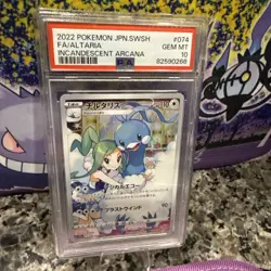 2022 Pokemon Japanese SWSH FA Altaria Incandescent Arcana PSA 10 - Image 1