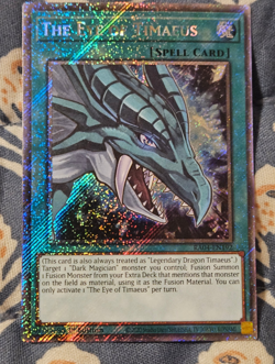 The Eye of Timaeus x1 (Platinum Secret Rare) RA04 RA04-EN192 Yugioh - Image 1