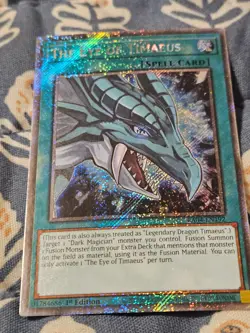 The Eye of Timaeus x1 (Platinum Secret Rare) RA04 RA04-EN192 Yugioh - Image 2