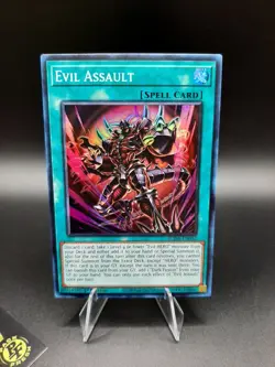 Yu-Gi-Oh! Evil Assault SUDA-EN052 Super Rare 1st Ed *Pack Fresh* - Image 1