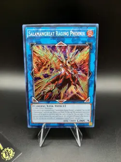 Yu-Gi-Oh! Salamangreat Raging Phoenix RA04-EN083 Secret Rare 1st Ed *Pack Fresh* - Image 1