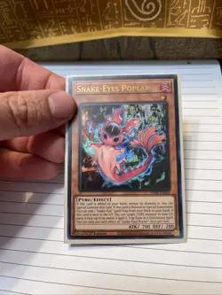 Yu-Gi-Oh! Snake Eyes Poplar PHNI EN012 Ultra Rare 1st Edition VLP/NM Condition - Image 1