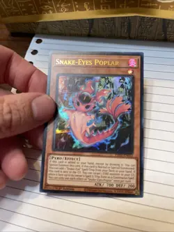 Yu-Gi-Oh! Snake Eyes Poplar PHNI EN012 Ultra Rare 1st Edition VLP/NM Condition - Image 2