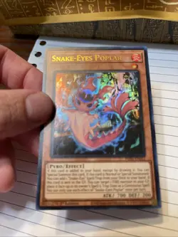 Yu-Gi-Oh! Snake Eyes Poplar PHNI EN012 Ultra Rare 1st Edition VLP/NM Condition - Image 4