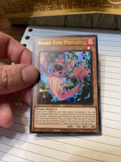Yu-Gi-Oh! Snake Eyes Poplar PHNI EN012 Ultra Rare 1st Edition VLP/NM Condition - Image 5