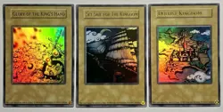 x3 Set - Glory Of The Kings Hand/Set Sail/Duelist Kingdom (LP) Ultra Rare YGLD - Image 1