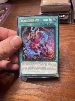 Yugioh! Original Sinful Spoils - Snake-Eye - MP24-EN124 - Prismatic Secret Rare - Image 4
