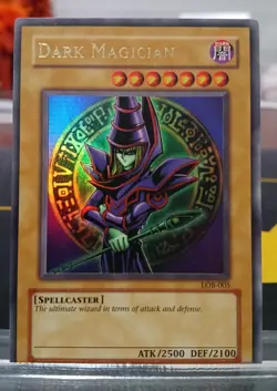 Dark Magician LOB-005 The Legend of Blue Eyes White Dragon Unlimited - Image 1