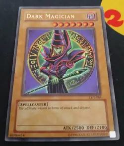 Dark Magician LOB-005 The Legend of Blue Eyes White Dragon Unlimited - Image 4