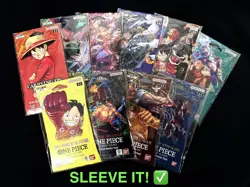 One Piece Sleeved Booster Pack! 20pcs Self Sealing Clear View Protective Sleeves - Image 3