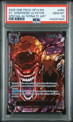 2025 ONE PIECE CARRYING ON HIS WILL SPECIAL ALT ART ST. SHEPHERD JU PETER PSA 10 - Image 1