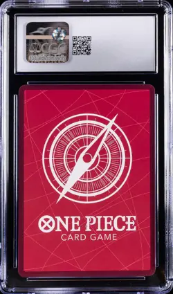 2022 ONE PIECE JAPANESE MANGA ALT ART #OP01-001 RORONOA ZORO CGC 10 - Image 2