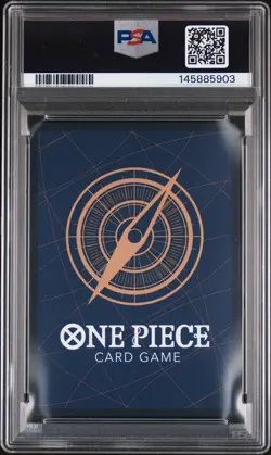 2025 ONE PIECE JAPANESE PROMOS BANDAI CARD GAMES FEST #073 MONKEY D LUFFY PSA 10 - Image 2