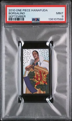 2010 ONE PIECE HANAFUDA SEPTEMBER BORSALINO PSA 9 - Image 1