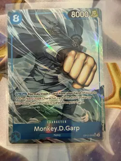 Monkey.D.Garp (Alt Art) OP12-056 Legacy of the Master One Piece English - Image 1