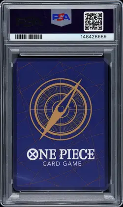 2026 ONE PIECE OP14-EB04-THE AZURE SEA'S SEVEN 3RD ANNIV-GOLD #051 BUGGY PSA 10 - Image 2