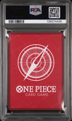 2025 ONE PIECE PROMOS PSA MAGAZINE EXCLUSIVE #001 SHANKS PSA 10 - Image 2