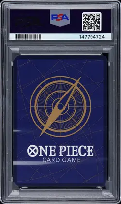 2025 ONE PIECE CHAMP 25-26 TOP PLAYER PACK FINALIST #109 MONKEY D. LUFFY PSA 10 - Image 2