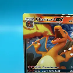 Charizard GX 9/68 Hidden Fates Ultra Rare Full Art Holo Pokemon TCG Card MINT - Image 2