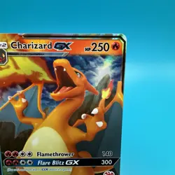 Charizard GX 9/68 Hidden Fates Ultra Rare Full Art Holo Pokemon TCG Card MINT - Image 3