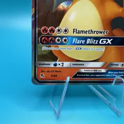 Charizard GX 9/68 Hidden Fates Ultra Rare Full Art Holo Pokemon TCG Card MINT - Image 4