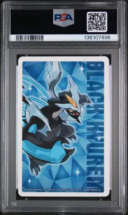 2012 POKEMON BLACK 2 PLAYING CARDS KING OF CLUBS TORNADUS PSA 8 - Image 2