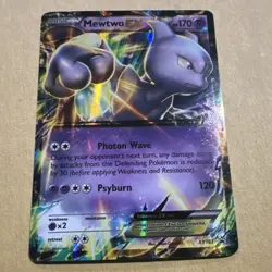 Pokemon Mewtwo-EX XY183 EX Promo Holo XY Basic Card 2016 Pokemon TCG Card Stock - Image 1