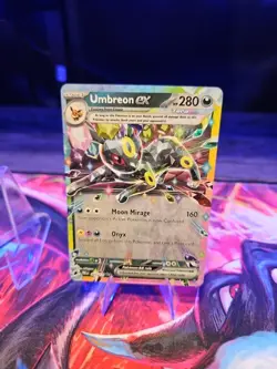 Pokemon TCG Umbreon EX 060/131 Double Rare Holo Card Prismatic Evolutions - Image 1