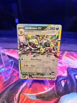 Pokemon TCG Umbreon EX 060/131 Double Rare Holo Card Prismatic Evolutions - Image 3