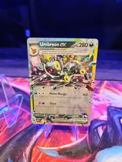 Pokemon TCG Umbreon EX 060/131 Double Rare Holo Card Prismatic Evolutions - Image 4