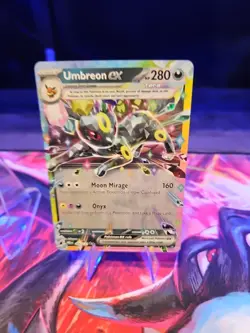 Pokemon TCG Umbreon EX 060/131 Double Rare Holo Card Prismatic Evolutions - Image 5