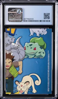 1999 TOPPS POKEMON SERIES 1 CHARACTER CARDS FOIL #TV10 JAMES CGC 8.5 - Image 2