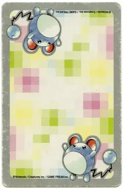 2000 Cyndaquil 8 of Diamonds Pokemon Silver Part 2 Playing Card Japan Original - Image 3