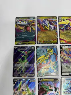 Pokemon 12 Card Lot Iron Leaves Kleavor Zacian Latias Rayquaza Greninja NM - Image 3