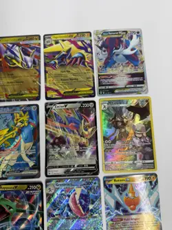 Pokemon 12 Card Lot Iron Leaves Kleavor Zacian Latias Rayquaza Greninja NM - Image 4