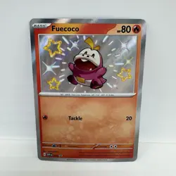 2024 Pokemon TCG S&V: Promo Cards Fuecoco Black Star Promo 079 - Image 1