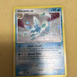 Pokemon Glaceon Majestic Dawn 5/100 Holo Rare Stage 1 Card 2008 - Image 1