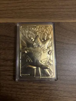 Vintage Pokemon 23K Gold Plated Togepi Trading Card 1999 Nintendo in Case - Image 1