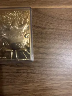 Vintage Pokemon 23K Gold Plated Togepi Trading Card 1999 Nintendo in Case - Image 2