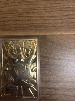 Vintage Pokemon 23K Gold Plated Togepi Trading Card 1999 Nintendo in Case - Image 4