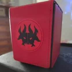 Ultrapro Rakdos Red MTG Deck Box Magic The Gathering Card Box - Image 2